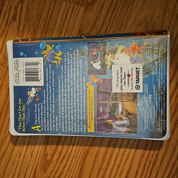 Disney Masterpiece Collection VHS Sealed  Special Edition The Little Mermaid - Picture 6 of 9